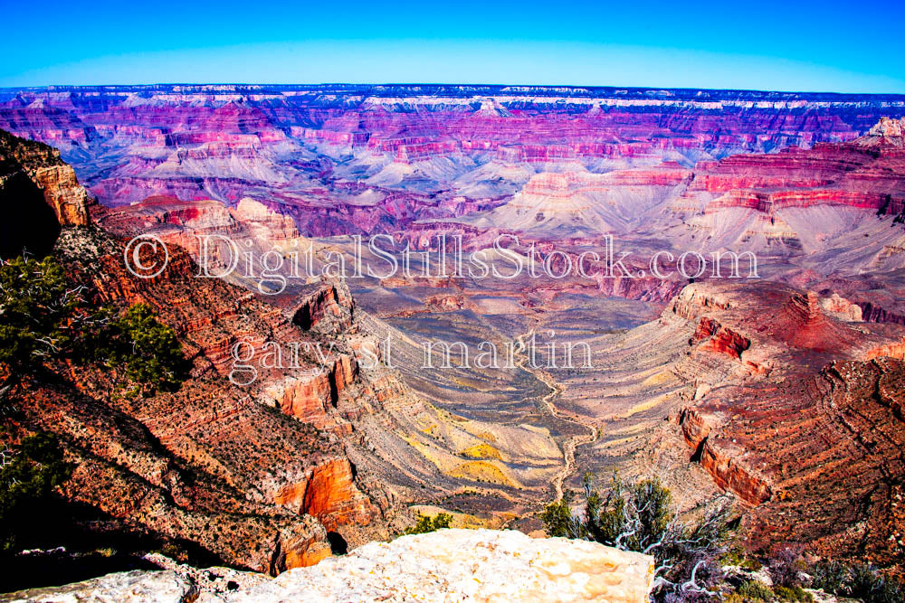 Basin Juxtaposition, Digital, Arizona, Grand Canyon