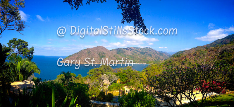 Hotel Grounds Wide View, Yelapa, Mexico, digital