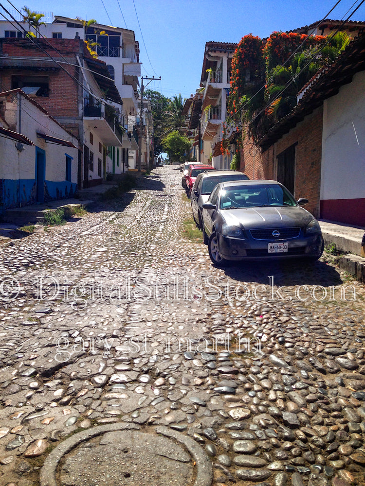 Cobble Stone Street, digital Puerto Vallarta