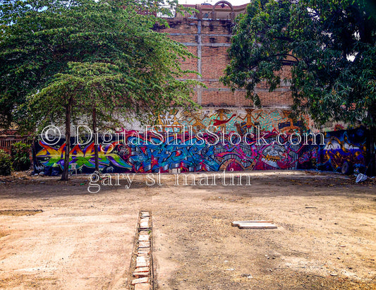 Colorful Mural PV, Puerto Vallarta, Mexico, digital