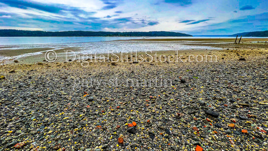 The Vast Lake Shoreline - Vashon Island, digital Vashon Island