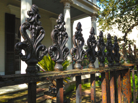 Fence Of Bosworth Hammond House,New Orleans, Digital 