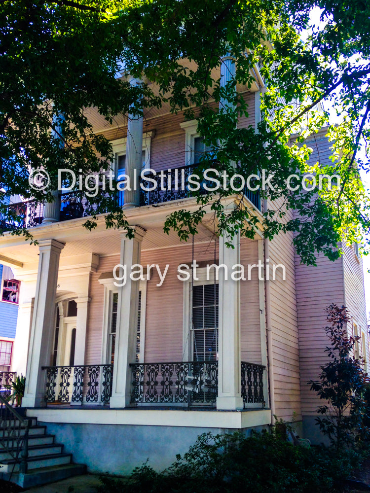 Garden District Front Door, New Orleans, Digital