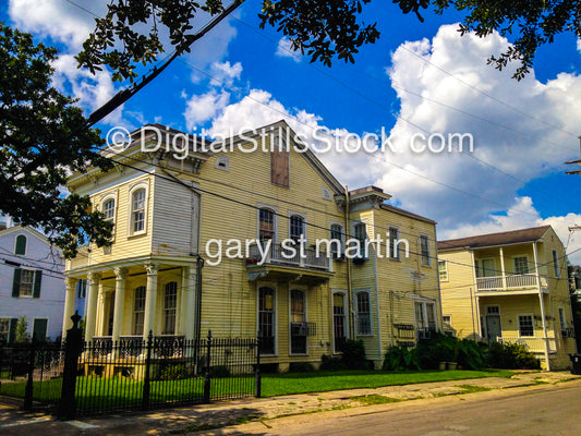 Yellow Home, New Orleans, Digital 