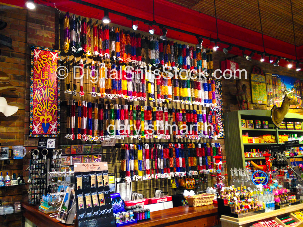 Necklace Shop, New Orleans, Digital 