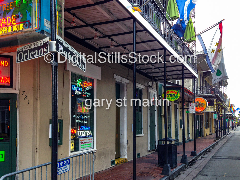 Rue D'Orleans, New Orleans, Digital