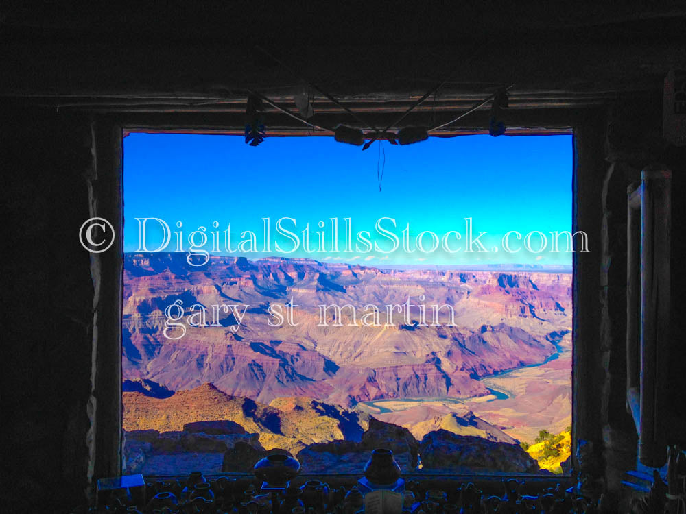 Gift Shop View, Digital, Arizona, Grand Canyon