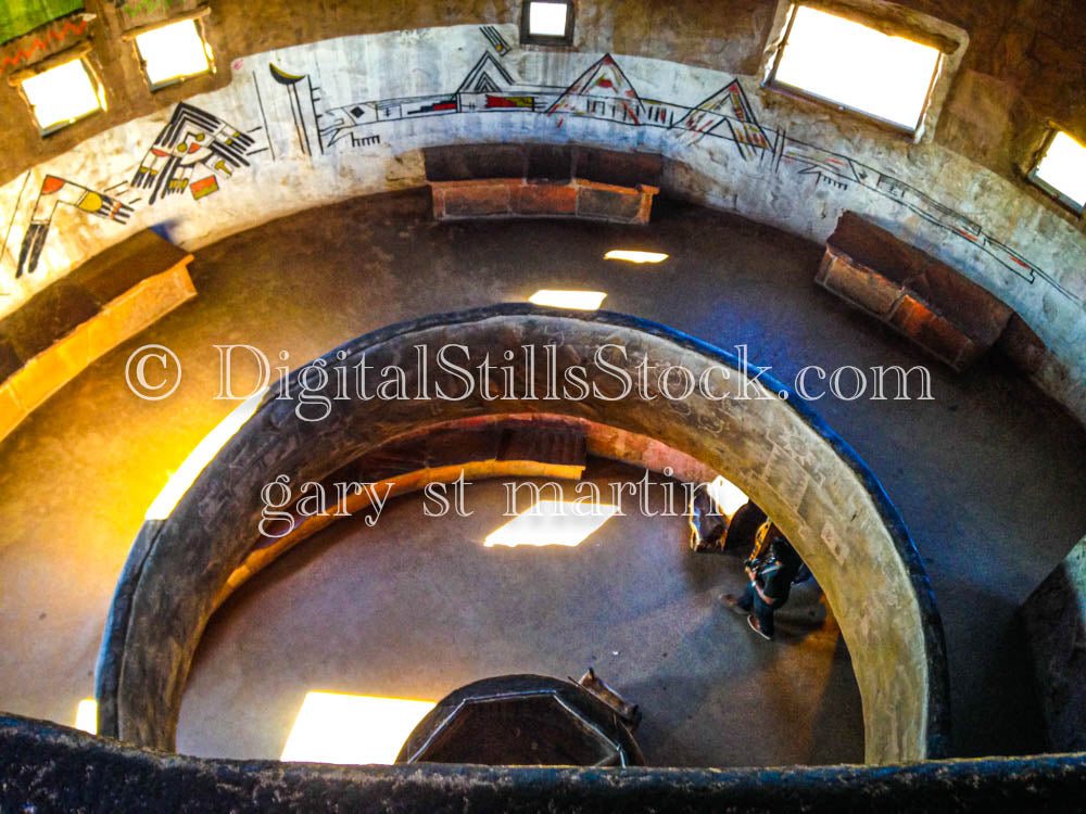 View from Top, The Tower, Digital, Arizona, Grand Canyon