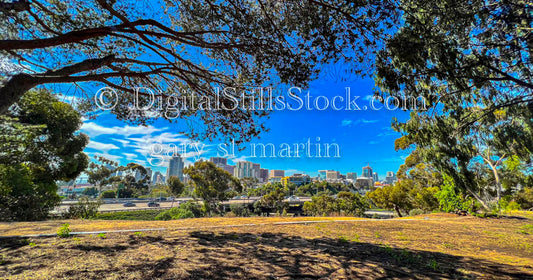 Brilliant Sky View Downtown, Balboa Park, digital