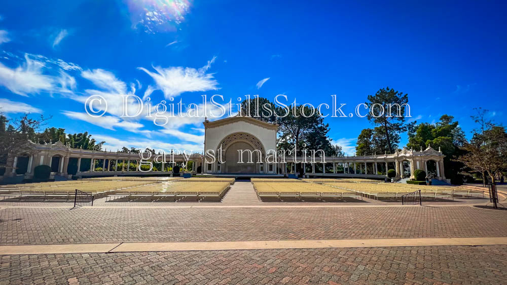 Ampitheatre Wide View, Balboa Park, digital