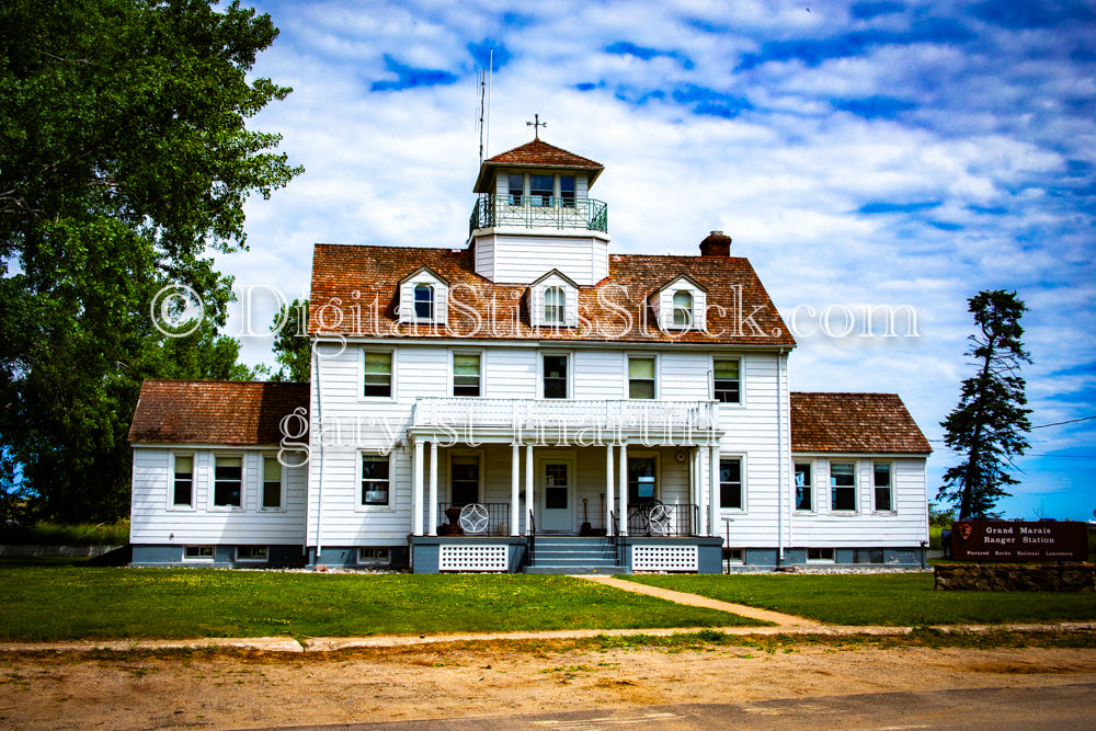 Grand Marais Ranger Station, digital Grand Marais