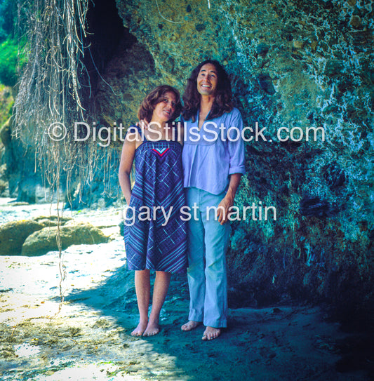 Richard and Leslie Portrait, LAGUNA BEACH, CA, Analog, Color, Portraits, Groups