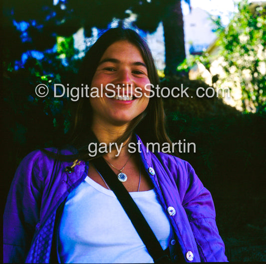 Carolyn Cavalier, in the shadows, San Francisco, CA, Analog, Color, People, Women