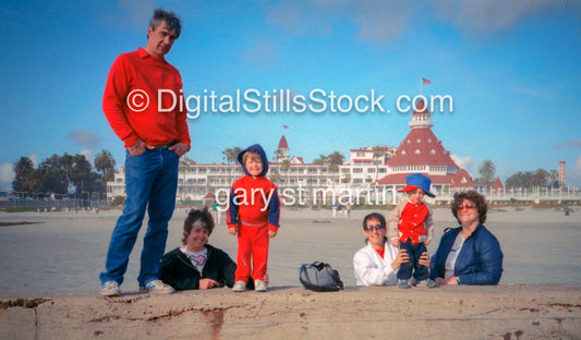 John Cabina And Denise At Coronado Beach, CA