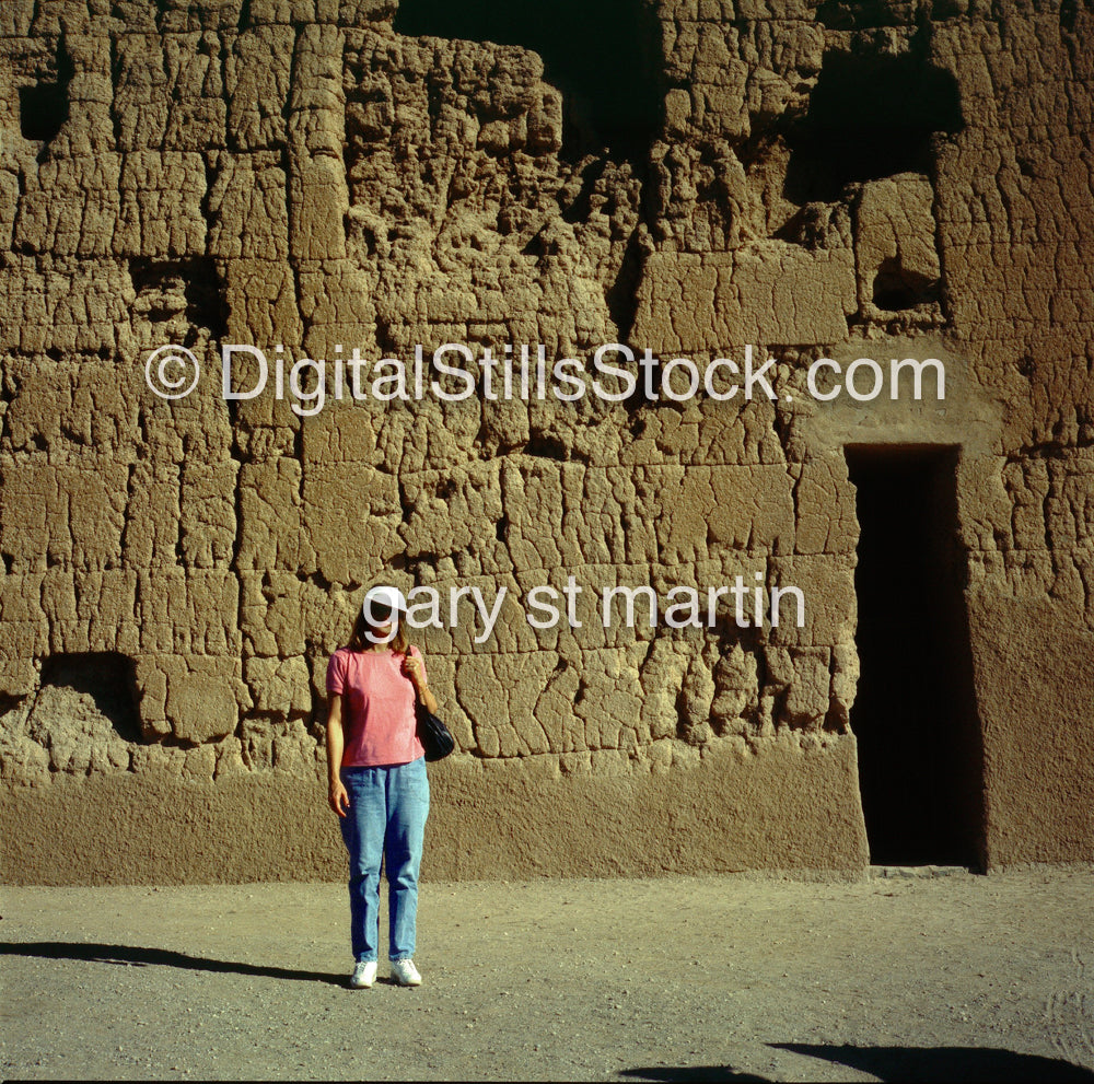 Portrait, Kerry at Casa Granda Ruins, AZ, Analog, Color, Portraits, Women