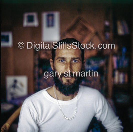 Gary, Self-Portrait, Apartment, Newport Beach, CA , analog, color, portraits, men