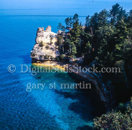 Miner's Castle, Analog, Color, Michigan