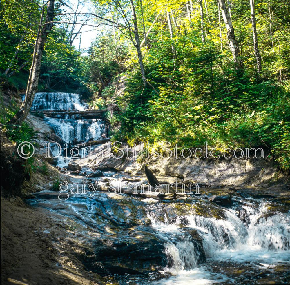 Sable Falls, Analog, Color, Michigan