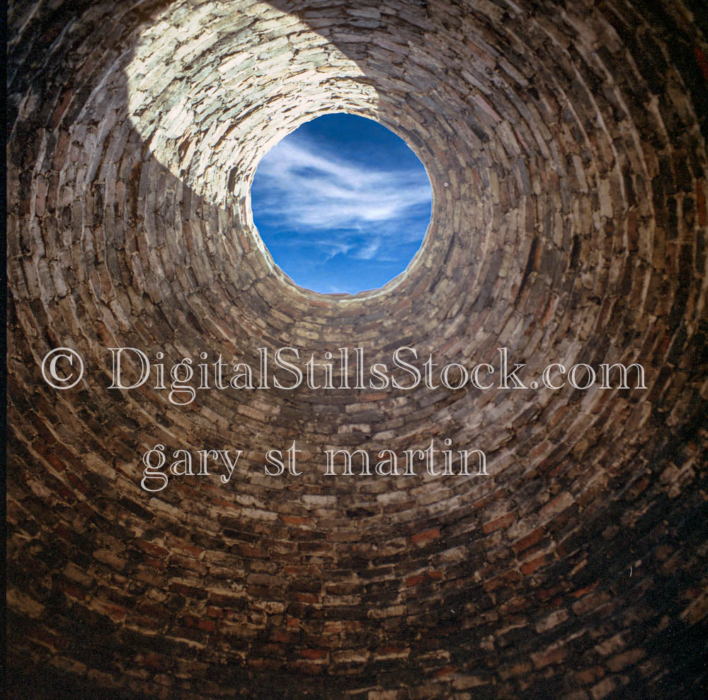 Inside Kiln Fayette Park, Analog, Color, Michigan