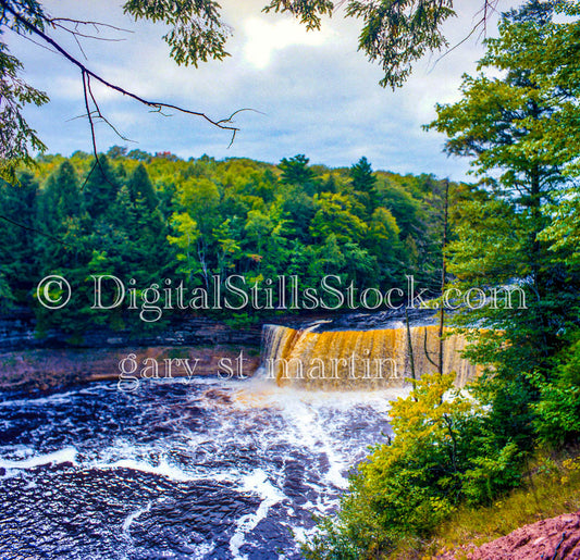 Upper Tahquamenon Falls, Analog, Color, Michigan