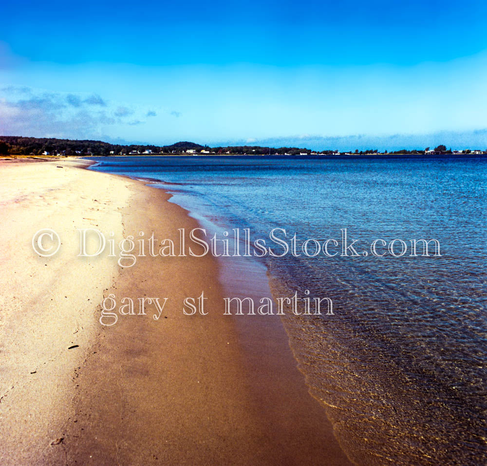 Beach Along Grand Marais, Analog, Color, Michigan