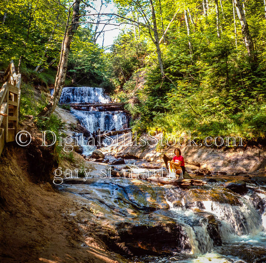 Denise in Sable Falls, Analog, Color, Michigan