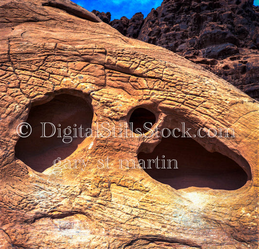 Holey Formations in the Rocks, analog Valley Of Fire