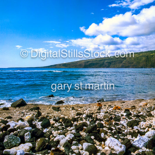 City of Refuge Rocky Beach, Hawaii, Analog