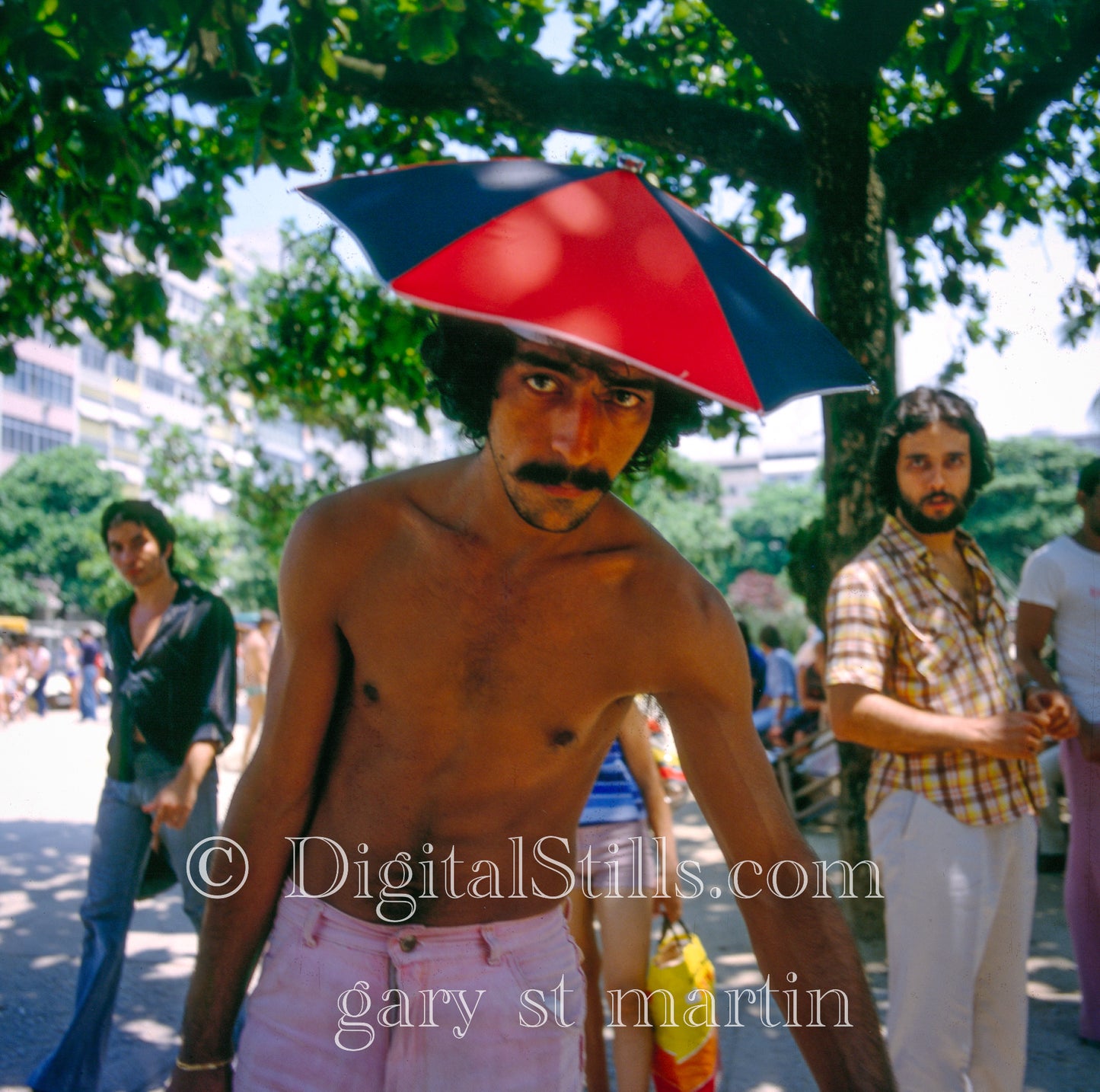 Man at Hippie Fair