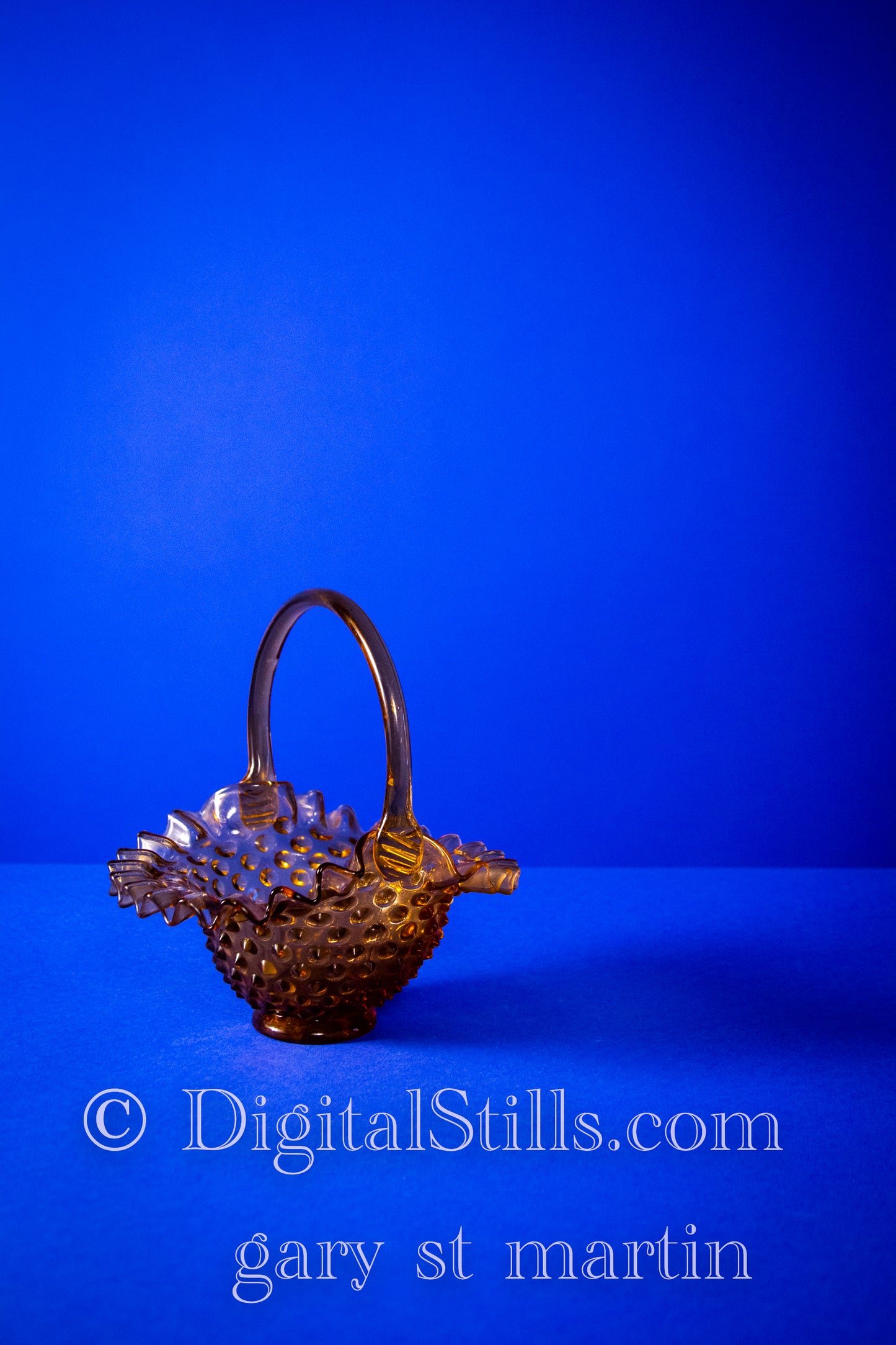 Basket In The Blue
