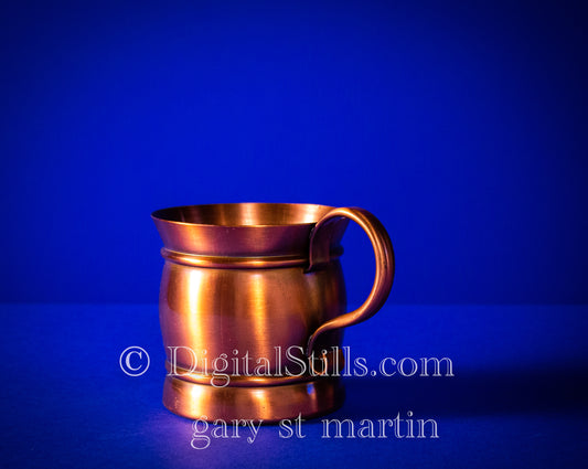 Copper Cup In The Blue
