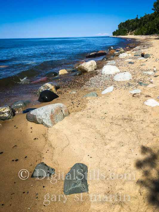 Big Stones on the Beach