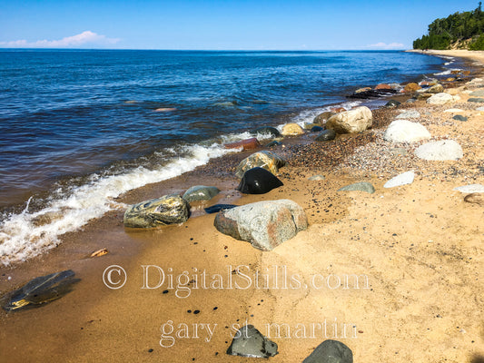 Big Stones on the Beach