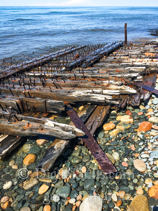 Portrait of the Hurricane Shipwreck