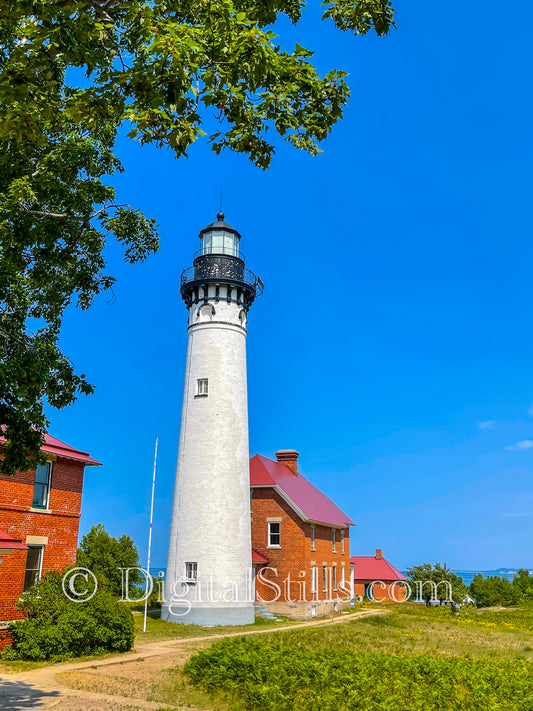 Beautiful Summer's Day at Au Sable Lighthouse
