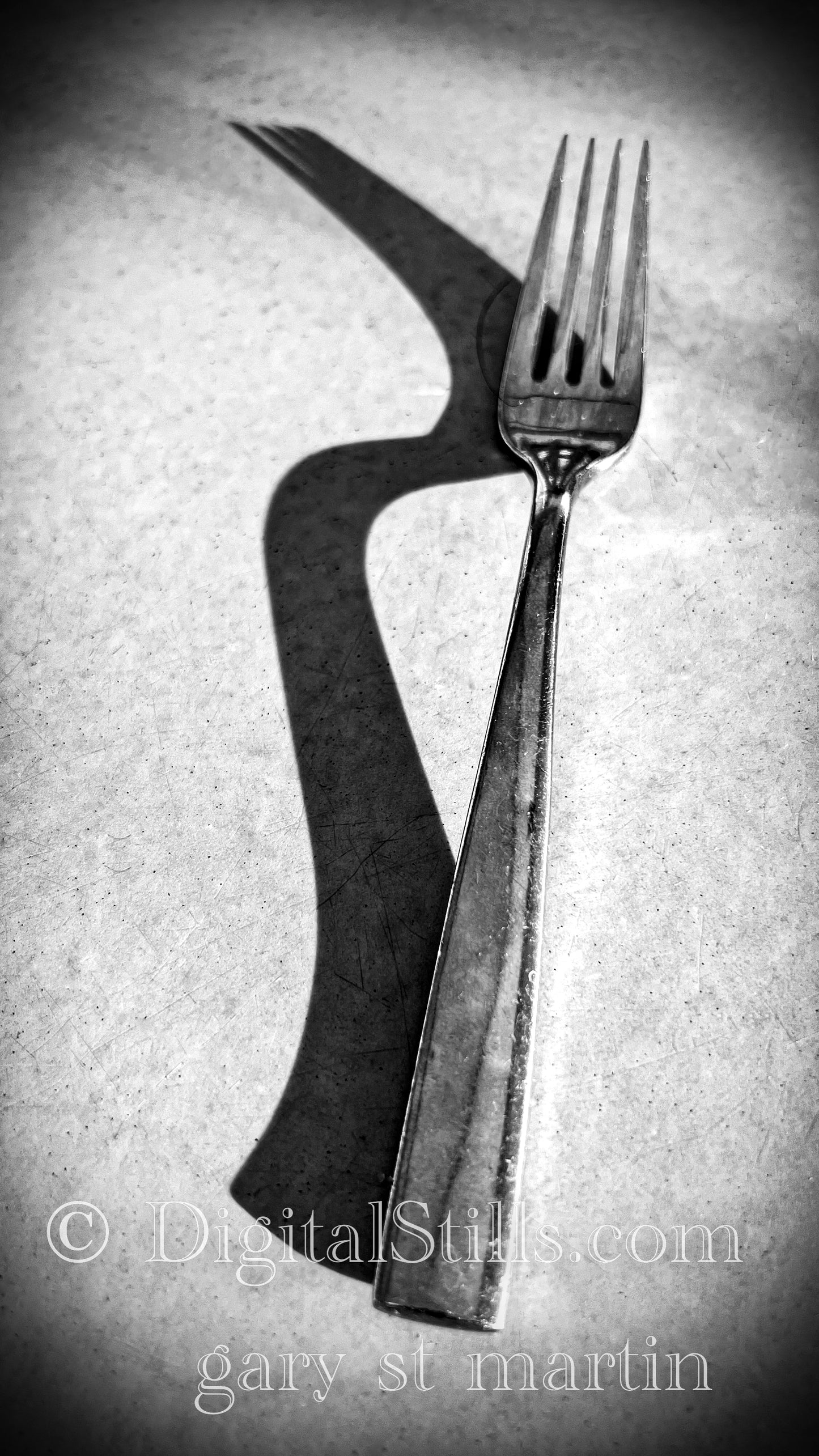 Forked Left Greyscale