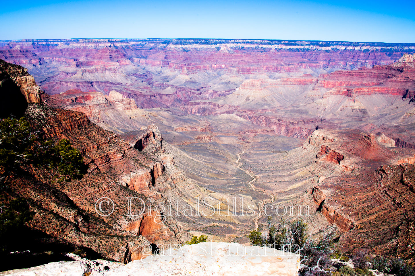 Grand Canyon Colorful Wide View