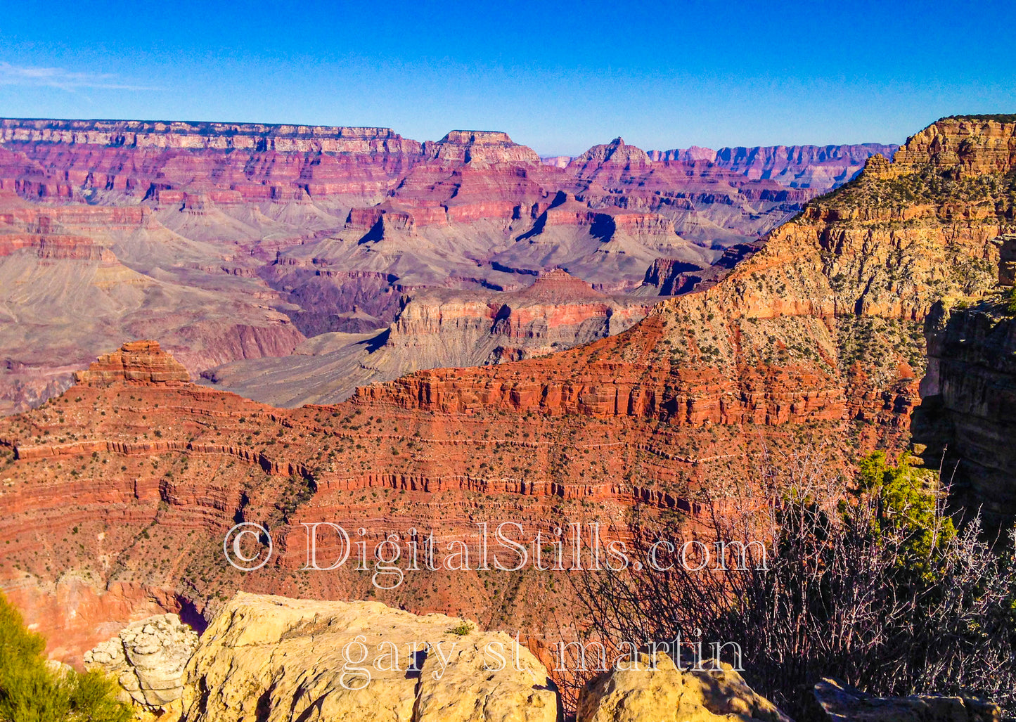 Grand Canyon, Colors along the Ridge